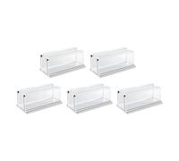 Fenteer 5 Clips de Fijación para Luces de Neón, Transparentes, para Bricolaje, para Letreros de Neón LED Flexibles.