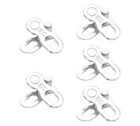 Fenteer 5 Pares de eslabones de Cadena de Bicicleta, Conectores de Cadena de Bicicleta, Accesorios de Repuesto, Enlace rápido Reutilizable, 10 Velocidades