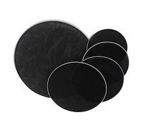 Fenteer 5 Piezas Parche Bombo Drumhead Malla Doble Capa Silenciosa Cabeza Redonda Percusión Accesorio Práctica Reduce Volumen Adecuado para Estudio Ensayo Pri, 12 13 14 16 22 pulgadas