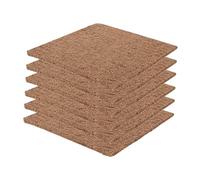 Fenteer 6X Mats de colocación de Huevos Padres de Nido de gallina Mats de Cama de Cama de Pollo Accesorio, 20x20 Cm