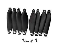 Fenteer 8 hélices de Repuesto para Drones, Piezas de Repuesto de Alta dureza de 5,8 cm, Accesorios para Drones S1S L108 SG108 Ying S3 RG101, Blanco