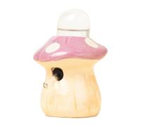 Fenteer Accesorios de Jaula de Botella de Agua hámster dispensador de Agua con Soporte, cerámica para Animales pequeños Ratones Chinchilla HURD Gerbil, Pueple