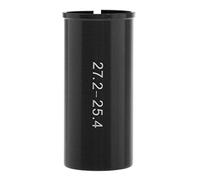 Fenteer Adaptador de de Sillín Negro - 15 Tamaños, 25.4 a 27.2