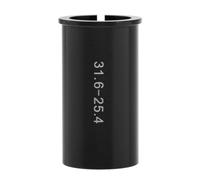 Fenteer Adaptador de de Sillín Negro - 15 Tamaños, 25,4 a 31,6