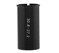 Fenteer Adaptador de de Sillín Negro - 15 Tamaños, 27,2 a 30,4