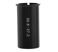 Fenteer Adaptador de de Sillín Negro - 15 Tamaños, 27,2 a 30,8
