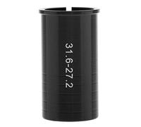 Fenteer Adaptador de de Sillín Negro - 15 Tamaños, 27,2 a 31,6