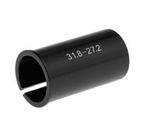 Fenteer Adaptador de de Sillín Negro - 15 Tamaños, 27,2 a 31,8