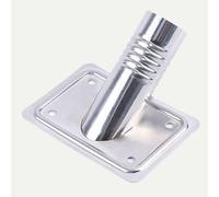 Fenteer Adaptador de Mango de Cepillo de Alambre de Acero Inoxidable, Conector de Cepillo de Mango Largo, Conexión Roscada, Accesorios para Herramientas de Li