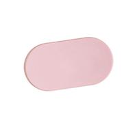 Fenteer Alfombrilla de Silicona para alimentación de Mascotas, Impermeable, Antideslizante, con Borde Elevado, Ligera y Resistente al Agua.