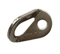 Fenteer Anclaje de Escalada Soporte de Fijación Hardware de Montaje Fijador de Pared Punto de Anclaje con Diseño Ligero Y Compacto Adecuado para Espeleología, M12