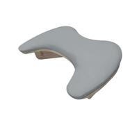 Fenteer Apoyabrazos del cojín del reposabrazos del clavo, reposabrazos de la manicura, forma de U para el arte del clavo del hogar del manicurista, gris