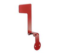 Fenteer Bandera de repuesto para buzón, recordatorio de, fácil de instalar, resistente, de metal rojo, plegable para saliente.