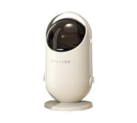 Fenteer Basurero con Tapa Antiolores Y Cubeta Doble Protección Cubo para Residuos con Asa Cómoda Y Capacidad 20L en PP Y PC Adecuado para Baño Cocina, Blanco, Individual