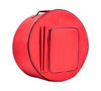 Fenteer Bolsa de Transporte para Caja con Correas Ajustables Y Compartimento Externo, Rojo, 43cmx20cm