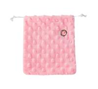 Fenteer Bolsa de unión para petauros del azúcar, transportador, Accesorio para Mascotas pequeñas, Cama de escondite para Salir con ventilación Transpirable, Rosa