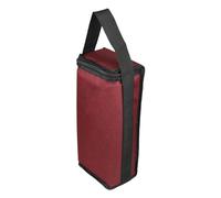 Fenteer Bolsas de Transporte para 2 Botellas de Vino, Estuche para Vino, Bolsas para Hombres Y Mujeres, Bolsa Enfriadora de Vi