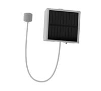 Fenteer Bomba de Solar, Bomba de Recargable para acuarios y estanques de Peces, 1200mah