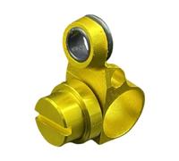 Fenteer Botón de Ajuste del Carrete de Pesca, Salida del Cable, Accesorios de Repuesto para La Rueda de Pesca, Tapa de Control de Tensión del Carrete, Amarillo