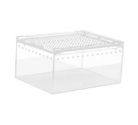 Fenteer Caja de cría de Reptiles, terrario para Reptiles, hábitat para Animales, Jaula, recinto para Tortugas, 20cmx15cmx10cm