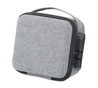 Fenteer Caja de para sellos de oficina, bolsa de almacenamiento portátil con bolsillo de malla y de combinación, estuche para y, 21cm X 20cm X 11cm