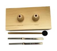 Fenteer Caja de Resonancia Portátil para Diapasones de para Masajes, Y Psicoterapia.