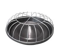 Fenteer Comedero para Lechones Bandeja de Alimento para Cerdo Bebedero de Lechones Recipiente Alimentador Desmontable en PP Y Acero Galvanizado Adecuado para