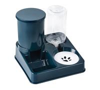 Fenteer Comedero y dispensador de Agua, Cuenco de Comida para Mascotas, Cuenco de Comida y Agua para Gatitos, Mascotas automáticas Desmontables,