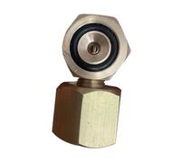 Fenteer Conector de Cilindro de Gas para Buceo, Pieza de Suministro de Tanque de Aire, Accesorios, Componente de Repuesto, Mantenimiento, Adaptador de Recarga