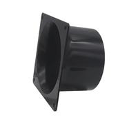 Fenteer Conector de conducto de ventilación de, tubo de ventilación recto, brida de conector de conducto adaptador de de de secadora, 4 Inch