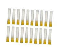 Fenteer Contenedor de 20 Brocas, Estuche para Almacenamiento de Brocas, Diseño Portátil para Organización, Amarillo