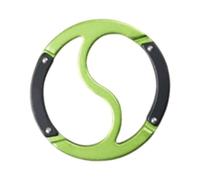 Fenteer Corabinero Clip de Bloqueo Hook Viaje Aleación de Aluminio de Servicio Pesado, Llavero, Clip para Senderismo, Verde