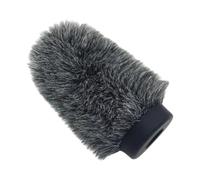 Fenteer Cubierta de micrófono de parabrisas Furry Mic Mic Windjammer Fliter para de uso al aire libre, 8.5 Cm