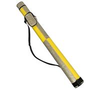 Fenteer Cue de Piscina Billar Billiard Pool Cue Stick Carrying Bagk PU Cuero Puta Portable Bolsa de Cue Bolsa de Cue SOBOKER Cue BOLDACIÓN, Amarillo