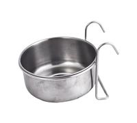 Fenteer Cuenco Colgante para Perrera, dispensador de Agua, comedero Colgante para Jaula de Gatos, Conejos, Cachorros y pájaros, 14x5.5 Cm