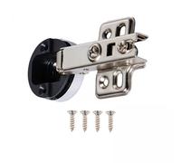 Fenteer de Puerta de Vidrio, Oculta con Orificio de 35 Mm, Bisagras de Bricolaje, 3 piezas