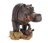 Fenteer Decoración de Acuario con Burbujas, Adorno Paisajístico Novedoso, Estatua de Resina Resistente para Pecera de Tortuga Y Dormitorio, 20 Cm X 17.5 Cm X 17.5 Cm