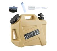 Fenteer Depósito de Agua de 10 litros con de Vertido, Caqui