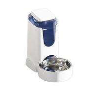 Fenteer Dispensador Automático de Agua para Mascotas, con Llenado, Fácil de Limpiar, Fuente de Agua de 4 litros para Perros, Gatos Y Cachorr, Blanco