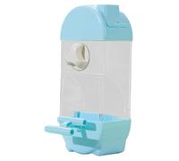 Fenteer Dispensador de Alimentos para Aves, Estación Colgante con Contenedor de Comida, Azul