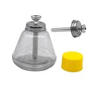 Fenteer Dispensador de Líquido con Bomba de Empuje de 180 Ml, Rellenable para Esmalte de Uñas