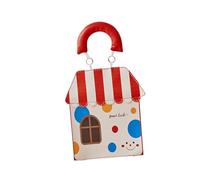 Fenteer Dispensador de pañuelos de papel higiénico de piel sintética reutilizable con diseño de dibujos animados. Organizador decorativo para coche, hogar y