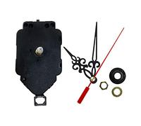 Fenteer DIY Relojes de pared de cuarzo mecanismo del péndulo del movimiento con las piezas de reparación de las manos que cuelgan el Columpio de la oficina en - Thread10mm eje 19mm