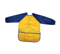 Fenteer El Artista de Smock de Arte de Los Niños Suministra a Las Manchas Resistentes a La Pintura Del Delantal Del Delantal Del Delantal Impermeable para Dib, Amarillo