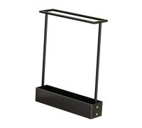 Fenteer Estante de Almacenamiento para Tacos de Billar, Soporte Independiente para Accesorios de Billar, Soporte para Tacos de Billar, Negro