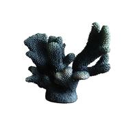 Fenteer Estatua de Coral de Resina Realista, decoración náutica nórdica, decoración de Coral para Sala de Estar, Mesa, Centro de Mesa, hogar, Dormitorio, Púrpura 23cmx19cm