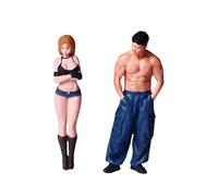 Fenteer Figuras a Escala 1/64, Figuras de, miniaturas de Personajes Masculinos y Femeninos para decoración de dioramas y escenas de