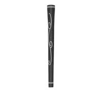 Fenteer Golf Grip Antideslizante para Reemplazo de Empuñadura de Club Material de Goma Flexible Absorción de Impactos Adecuado para Práctica Profesional Y Reg, Negro