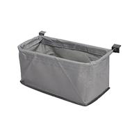 Fenteer Goma de Repuesto para Carro Plegable de 7 Pulgadas con Rodamiento Doble para Carro de Mano, Gris, 18cmx40cmx20cm