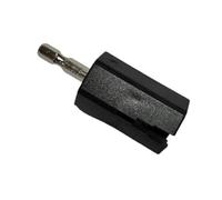 Fenteer Guitar String Winder Head Herramienta Extractor de Clavijas Adaptador Hexagonal para Taladro Accesorio Recomendado para Guitarra Eléctrica Bajo Banjo, Negro